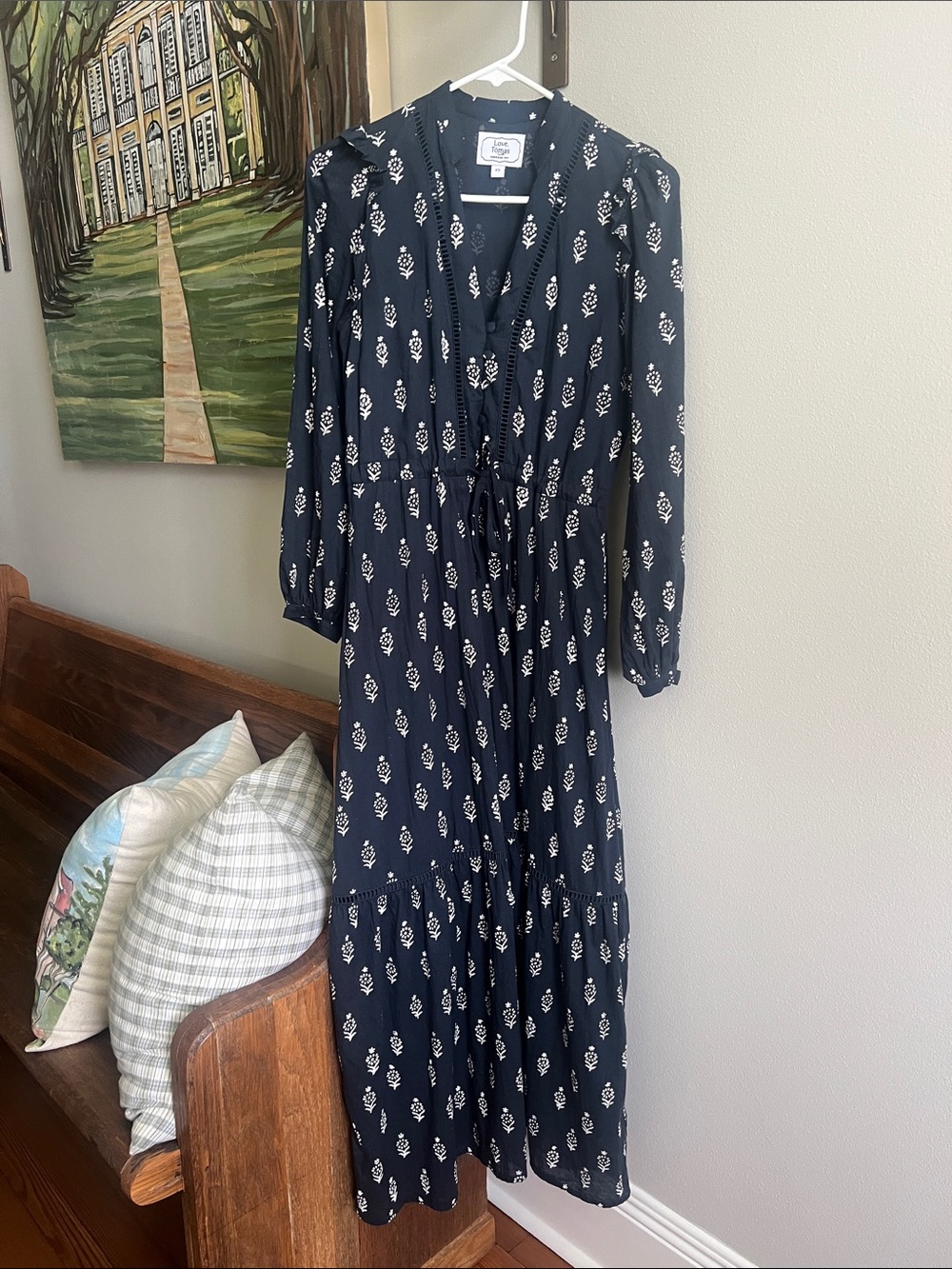 Love Tomas by Emerson Fry Marguerite 2 organic Frances 4 V Dress